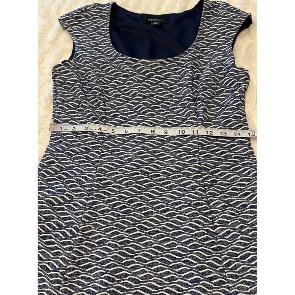 Chic Wave Pattern Mini Dress - Picture 8 of 16